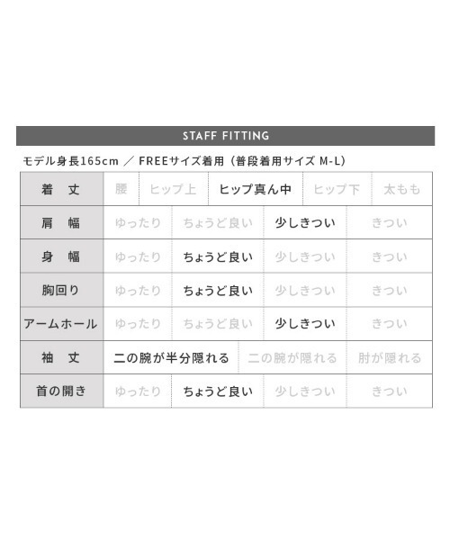 reca（レカ）の「コンパクトリブＴシャツ（Tシャツ/カットソー・レディース・ホワイト/アイボリー/ブラック・FREE）」の17枚目の写真