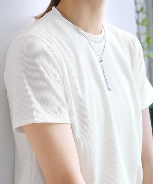 reca（レカ）の「コンパクトリブＴシャツ（Tシャツ/カットソー・レディース・ホワイト/アイボリー/ブラック・FREE）」の18枚目の写真