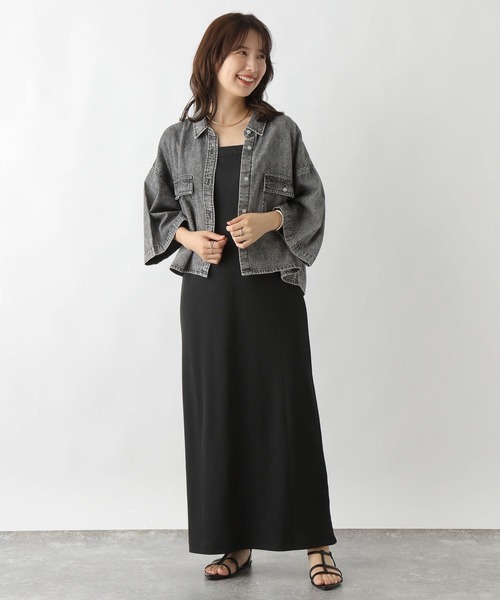 LEPSIM（レプシィム）の「アソートノースリーブワンピース　129302（ワンピース・レディース・ブラック/レッド/ブラウン・FREE）」の8枚目の写真