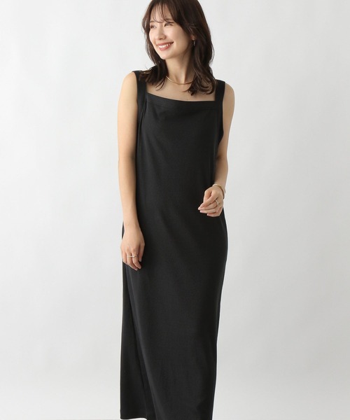 LEPSIM（レプシィム）の「アソートノースリーブワンピース　129302（ワンピース・レディース・ブラック/レッド/ブラウン・FREE）」の9枚目の写真