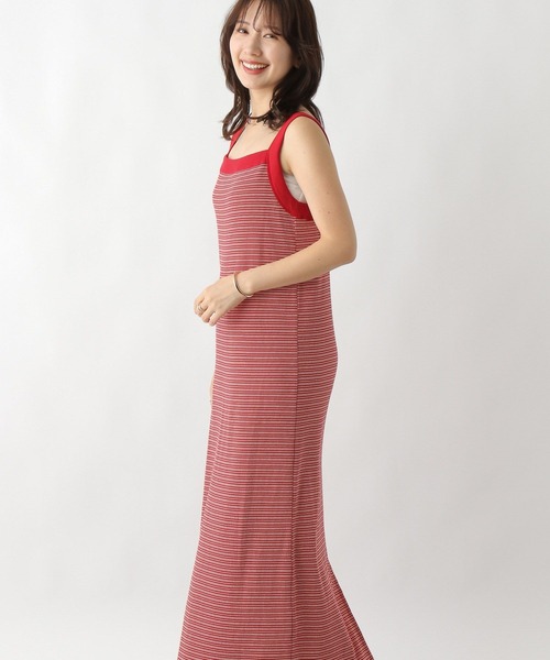 LEPSIM（レプシィム）の「アソートノースリーブワンピース　129302（ワンピース・レディース・ブラック/レッド/ブラウン・FREE）」の14枚目の写真