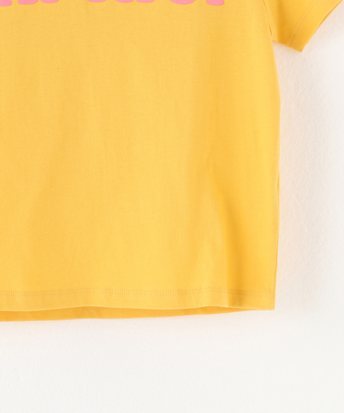 BAYCREW'S DEPO(ベイクルーズデポ)の「【JUSTHAUS / ジャストハウス】BABY-TEE(Tシャツ/カットソー・メンズ・ピンク/イエロー・FREE)」の3枚目の写真