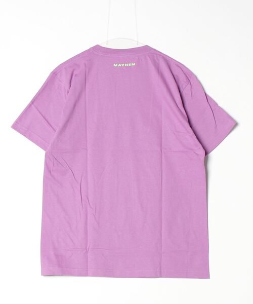 Mag.(マグ)の「【MAYHEM】graphic color T(Tシャツ/カットソー・レディース・パープル/イエロー・LARGE/MEDIUM)」の3枚目の写真