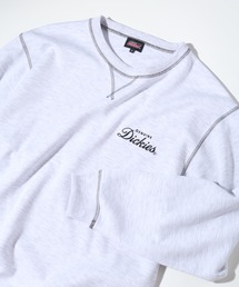 Dickies | 【GENUINE DICKIES/ジェニュインディッキーズ】 ロゴプリント 配色ステッチ クルーネック 長袖 スウェット トレーナー(スウェット)