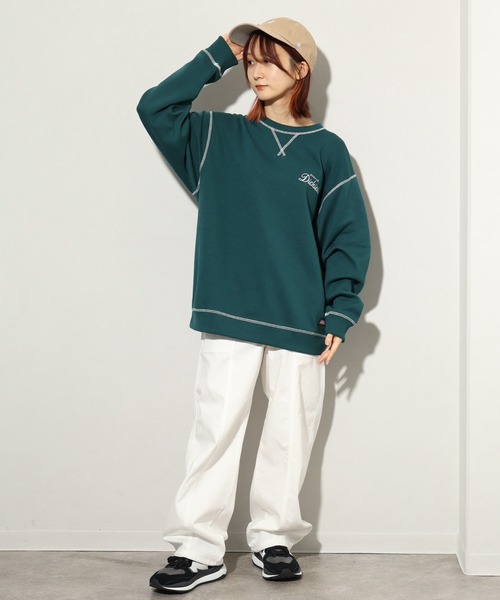 【DICKIES】★ルーズフィット バナー ロゴ フード★ 楽天市場】Dickies(ディッキーズ) ルーズフィット配色フード内蔵