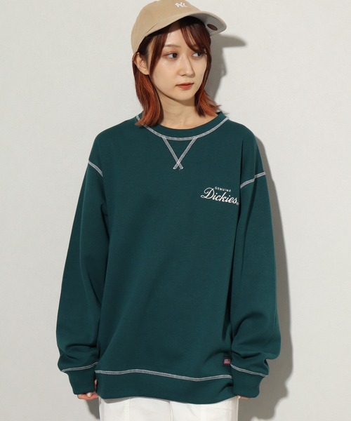 【DICKIES】★ストーンテクスチャー フォント ロゴスウェット ★ セール】【GENUINE DICKIES/ジェニュインディッキーズ】 ロゴ