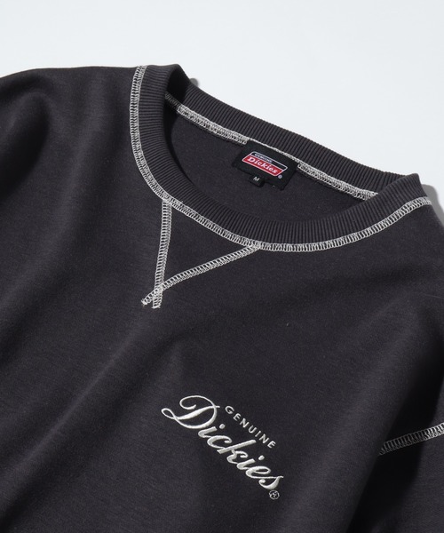 【DICKIES】★ストーンテクスチャー フォント ロゴスウェット ★ セール】【GENUINE DICKIES/ジェニュインディッキーズ】 ロゴ