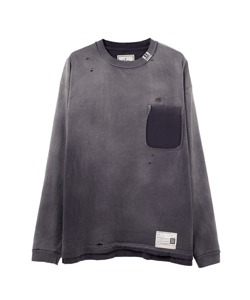 Maison MIHARA YASUHIRO(メゾンミハラヤスヒロ)の「Sun Faded Like LS T-shirt(Tシャツ/カットソー・メンズ・ブラウン/ブラック・46/48)」の2枚目の写真