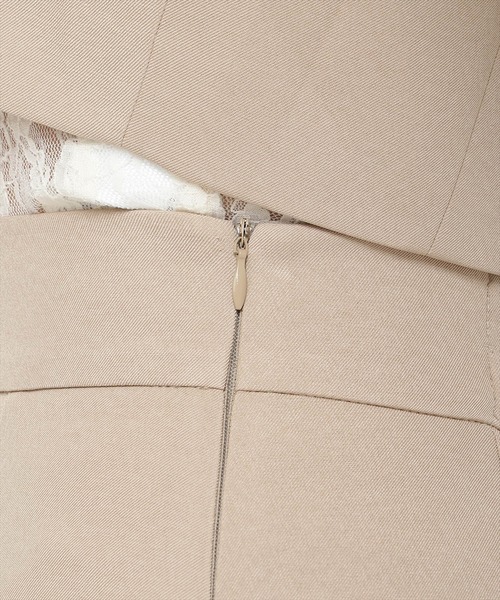 REDYAZEL(レディアゼル)の「【セットアップ可能】サイドプリーツミニスカート(スカート・レディース・ベージュ/サックスブルー/グレー・MEDIUM/SMALL)」の16枚目の写真