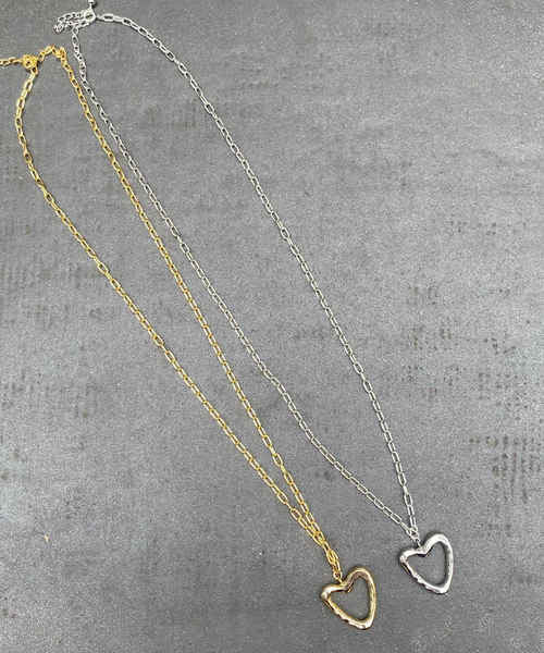 NOMINE（ノミネ）の「ハートチェーンネックレス（ネックレス・レディース・ゴールド/シルバー・フリー）」の13枚目の写真