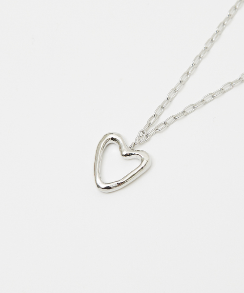 NOMINE（ノミネ）の「ハートチェーンネックレス（ネックレス・レディース・ゴールド/シルバー・フリー）」の6枚目の写真