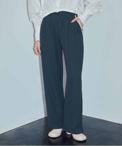 MOCOA'S(モコアズ)の「ラインスラックスパンツ(スラックス・レディース・ブラック/ベージュ/ネイビー・SMALL/MEDIUM/LARGE)」の18枚目の写真