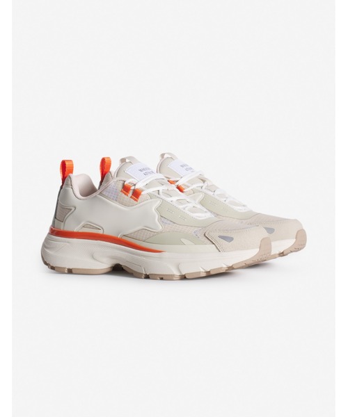 Maison Kitsune(メゾンキツネ)の「SORA RUNNERS SNEAKERS(スニーカー・メンズ・ベージュ系その他/ホワイト/マルチ/ブラック/オレンジ系その他/イエロー系その他/ホワイト×ブラック・41/42/43/44/45/40)」の17枚目の写真