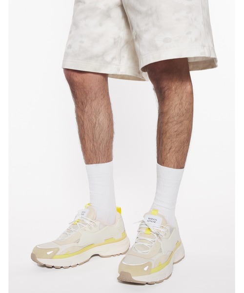 Maison Kitsune(メゾンキツネ)の「SORA RUNNERS SNEAKERS(スニーカー・メンズ・ベージュ系その他/ホワイト/マルチ/ブラック/オレンジ系その他/イエロー系その他/ホワイト×ブラック・41/42/43/44/45/40)」の19枚目の写真