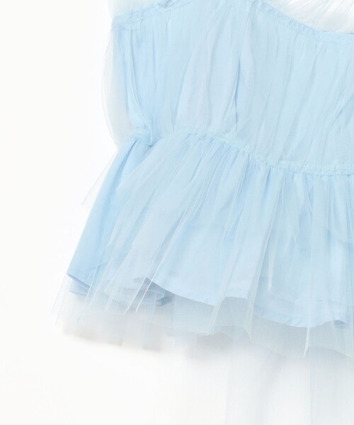 Sister Jane(シスタージェーン)の「sister jane / Lexi Tulle Cami Top(キャミソール・レディース・サックスブルー・SMALL)」の8枚目の写真