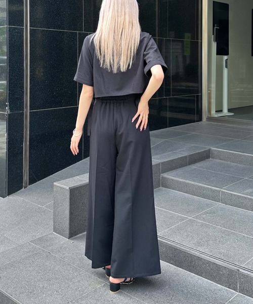 archives（アルシーヴ）の「【選べる！ＳＥＴＵＰシリーズ】サイドベルトワイドパンツ’（その他パンツ・レディース・ブラウン/グレー/ブラック/アイボリー・MEDIUM）」の9枚目の写真