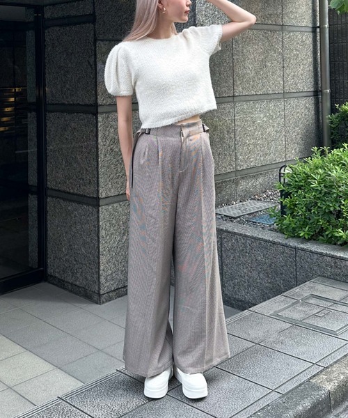 archives（アルシーヴ）の「【選べる！ＳＥＴＵＰシリーズ】サイドベルトワイドパンツ’（その他パンツ・レディース・ブラウン/グレー/ブラック/アイボリー・MEDIUM）」の22枚目の写真