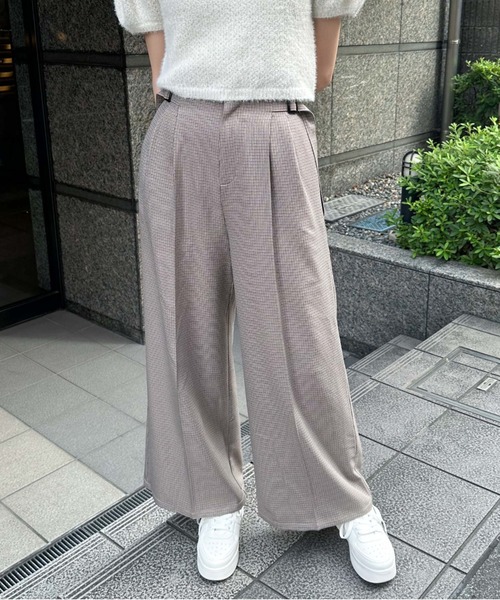 archives（アルシーヴ）の「【選べる！ＳＥＴＵＰシリーズ】サイドベルトワイドパンツ’（その他パンツ・レディース・ブラウン/グレー/ブラック/アイボリー・MEDIUM）」の20枚目の写真