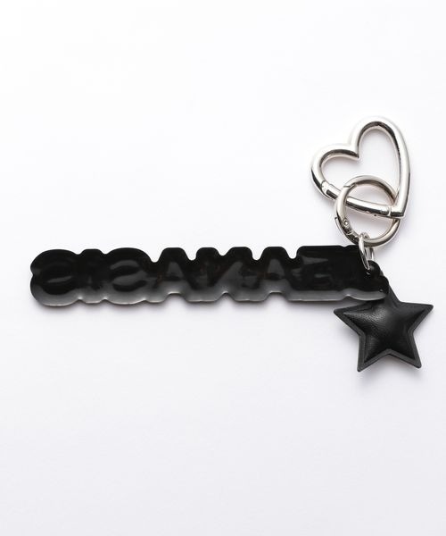 JEANASIS（ジーナシス）の「ラバーロゴチャーム/139683（キーホルダー・レディース・ブラック系その他/ブルー系その他・FREE）」の3枚目の写真