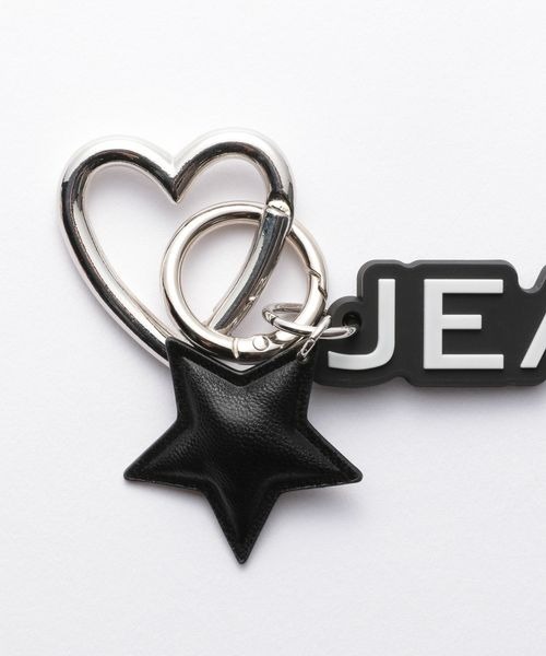 JEANASIS（ジーナシス）の「ラバーロゴチャーム/139683（キーホルダー・レディース・ブラック系その他/ブルー系その他・FREE）」の4枚目の写真