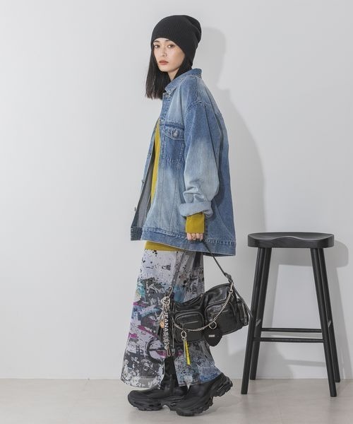 JEANASIS（ジーナシス）の「ラバーロゴチャーム/139683（キーホルダー・レディース・ブラック系その他/ブルー系その他・FREE）」の7枚目の写真