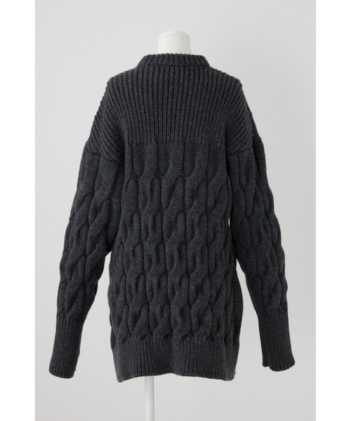 ENFOLD（エンフォルド）の「ケーブル Vase P.O（ニット/セーター