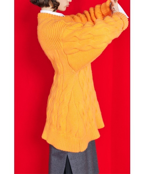 ENFOLD（エンフォルド）の「ケーブル Vase P.O（ニット/セーター