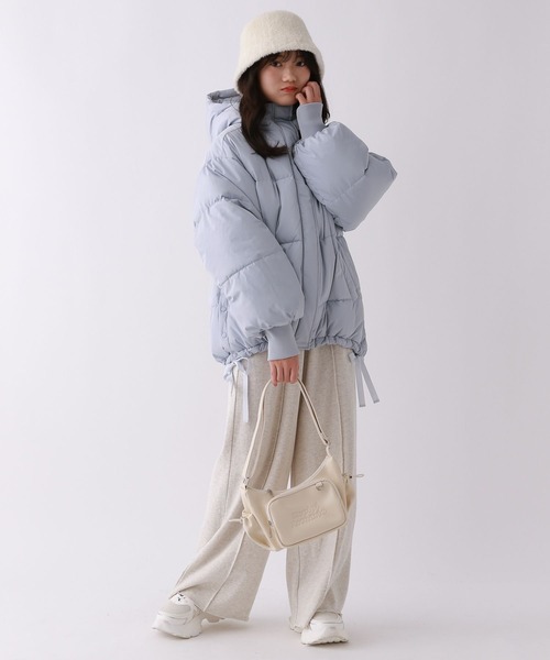 repipi armario（レピピ アルマリオ）の「エアサーマルフードブルゾン（ブルゾン・キッズ・ブルー/アイボリー/ブラック・SMALL/MEDIUM/LARGE）」の7枚目の写真