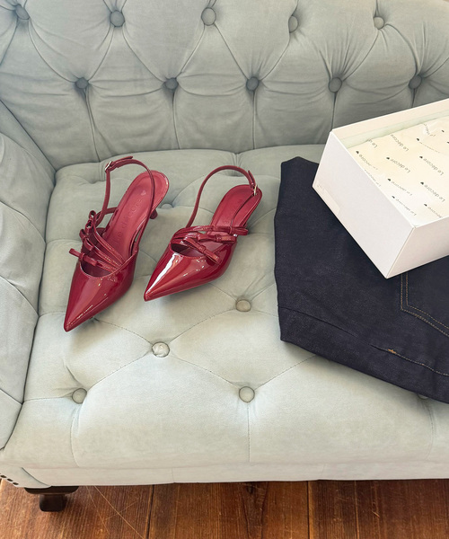 le decore le talon lady ribbon ミュール LE TALON（ルタロン）の「《WEB限定》Le decore / ル デコレ 5cm