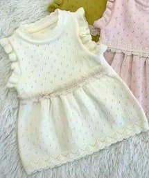 aimoha | 【aimoha-KIDS-】透かしニットワンピース(ワンピース)