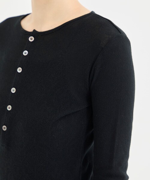 INSCRIRE/アンスクリア】Flower Lace Long Sleeve（Tシャツ