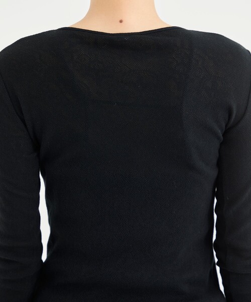 INSCRIRE/アンスクリア】Flower Lace Long Sleeve（Tシャツ