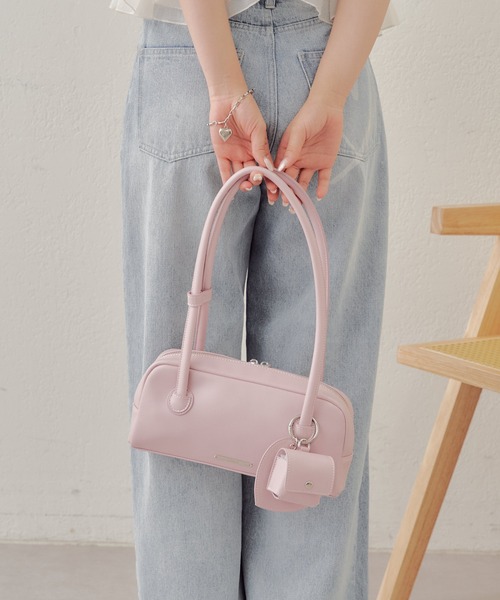 Chico（チコ）の「【500mlペットボトル収納可】ハートチャーム付ロング