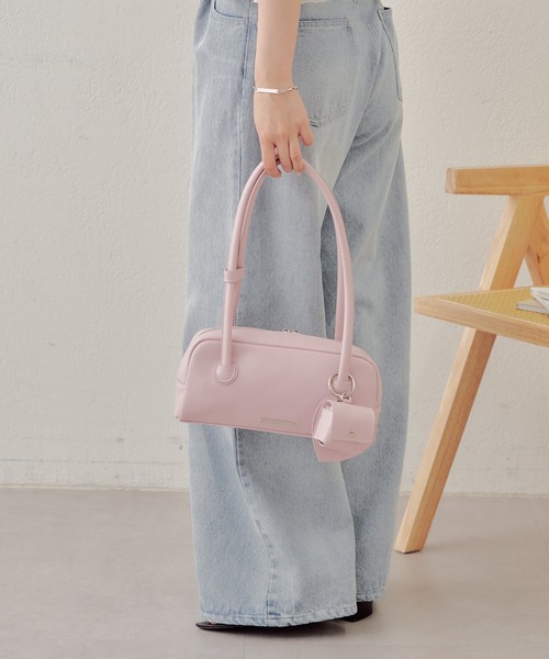 Chico（チコ）の「【500mlペットボトル収納可】ハートチャーム付ロング