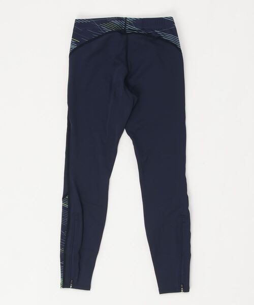 ASICS（アシックス）の「アシックス ASICS グラフィックロングタイツ（タイツ/ストッキング・メンズ・ネイビー・M/XL/S/L）」の2枚目の写真