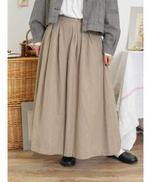 Samansa Mos2 | 綿麻ギャザースカーチョ(その他パンツ)