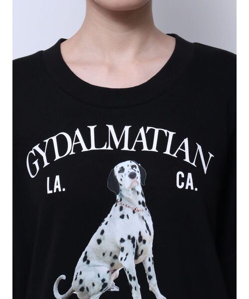 GYDA(ジェイダ)の「GYDALMATIAN PHOTOトップス(スウェット・レディース・オフホワイト/ブラック・FREE)」の14枚目の写真