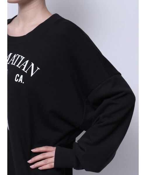 GYDA(ジェイダ)の「GYDALMATIAN PHOTOトップス(スウェット・レディース・オフホワイト/ブラック・FREE)」の15枚目の写真