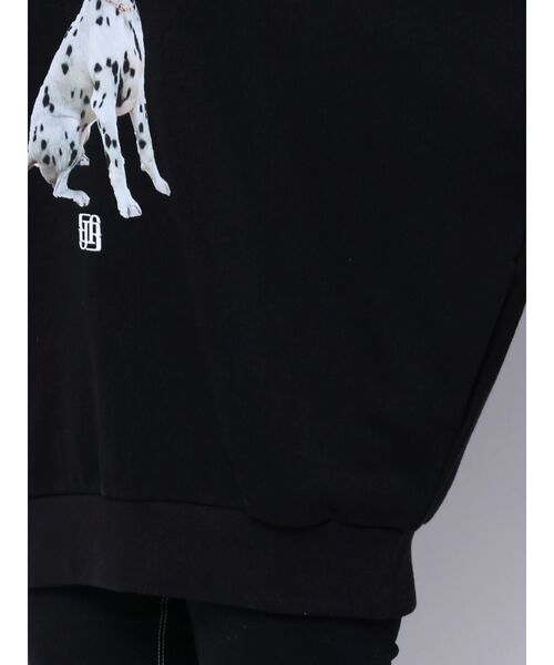 GYDA(ジェイダ)の「GYDALMATIAN PHOTOトップス(スウェット・レディース・オフホワイト/ブラック・FREE)」の17枚目の写真