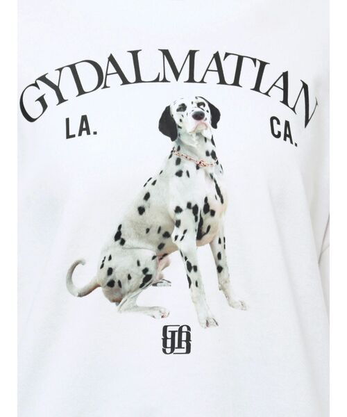 GYDA(ジェイダ)の「GYDALMATIAN PHOTOトップス(スウェット・レディース・オフホワイト/ブラック・FREE)」の20枚目の写真
