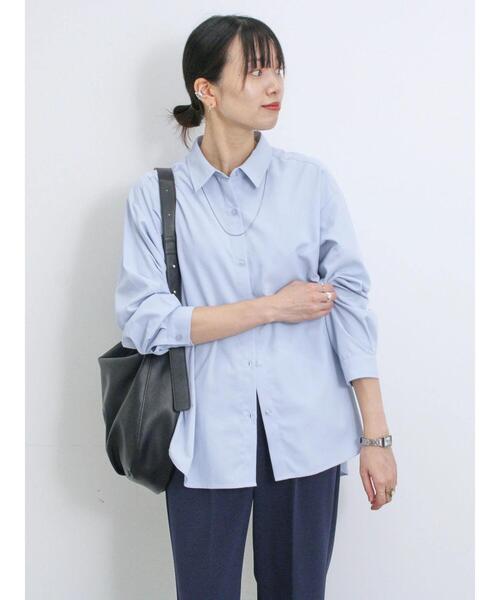 Samansa Mos2 blue(サマンサモスモスブルー)の「ラウンドショルダーバッグ(ハンドバッグ・レディース・キナリ/ブラック/ブラウン・F)」の12枚目の写真