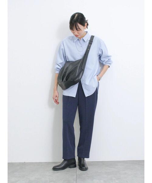 Samansa Mos2 blue(サマンサモスモスブルー)の「ラウンドショルダーバッグ(ハンドバッグ・レディース・キナリ/ブラック/ブラウン・F)」の16枚目の写真