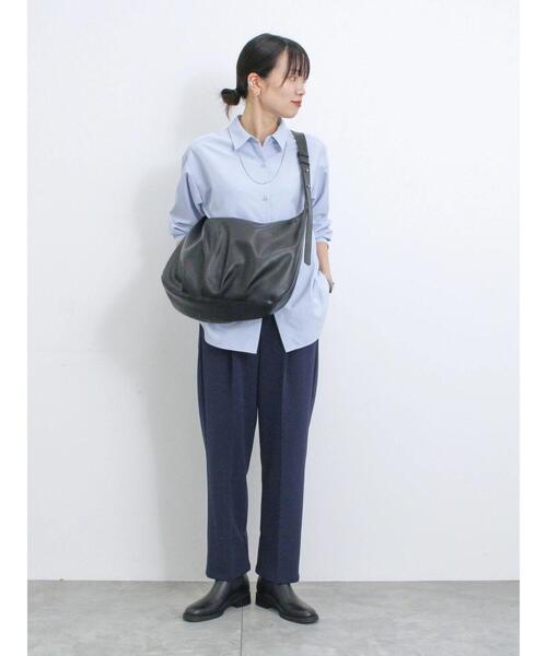 Samansa Mos2 blue(サマンサモスモスブルー)の「ラウンドショルダーバッグ(ハンドバッグ・レディース・キナリ/ブラック/ブラウン・F)」の17枚目の写真