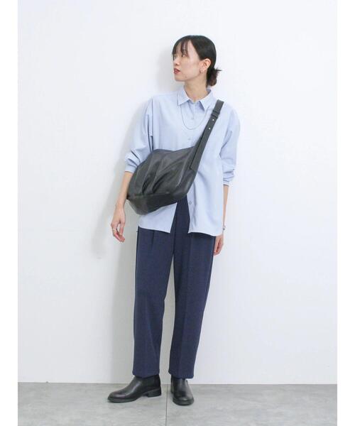 Samansa Mos2 blue(サマンサモスモスブルー)の「ラウンドショルダーバッグ(ハンドバッグ・レディース・キナリ/ブラック/ブラウン・F)」の18枚目の写真