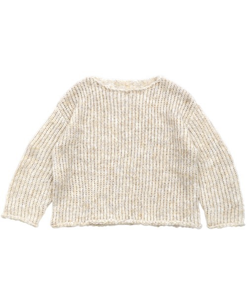 セール】アルパカタッチミックスカラーニット（ニット/セーター