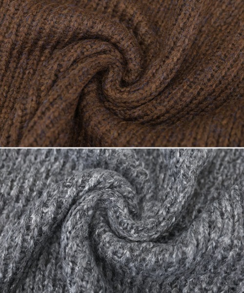 セール】アルパカタッチミックスカラーニット（ニット/セーター