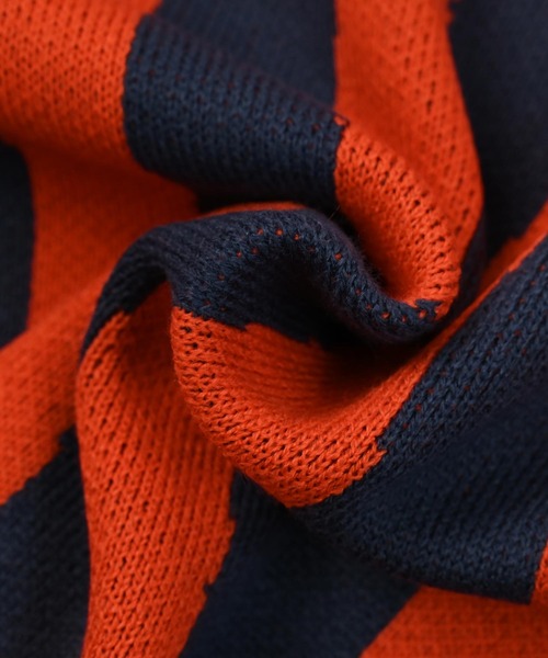 HOGAN RANCH WEAR（ホーガンランチウエア）の「【おうちで洗える】Wジャガードニットカーディガン（カーディガン/ボレロ・キッズ・オフホワイト/ネイビー/レッド/ライトグリーン・S/M/L/LL）」の14枚目の写真