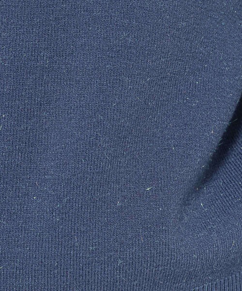 mysty woman（ミスティウーマン）の「ラメハイネックニットプルオーバー　246400（ニット/セーター・レディース・ブルー/オフホワイト/ブラック/モカ/レッド/ライトグリーン/ライトブルー・FREE）」の20枚目の写真