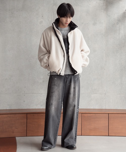 SINSS Reversible blouson / リバーシブルブルゾン セール】Reversible blouson / リバーシブルブルゾン（ブルゾン