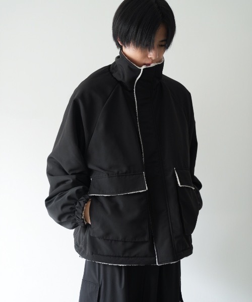SINSS（シンス）の「Reversible blouson / リバーシブルブルゾン